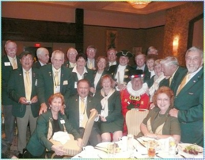 the Class of 2007-08 Past District Governor's celebrates together 
