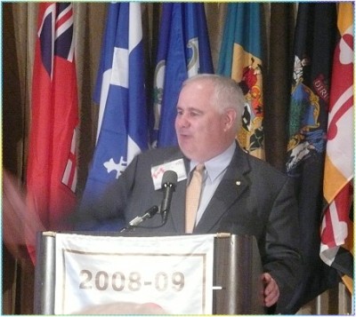 Rotary International Past Vice President Mike McGovern 